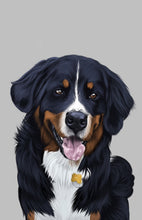 Load image into Gallery viewer, Coloured Pet Portrait - Digital
