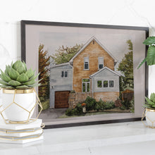 Load image into Gallery viewer, Watercolour Home Portrait